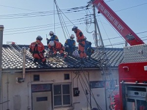 県警本部合同訓練１